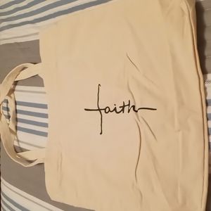 New canvas tote bag